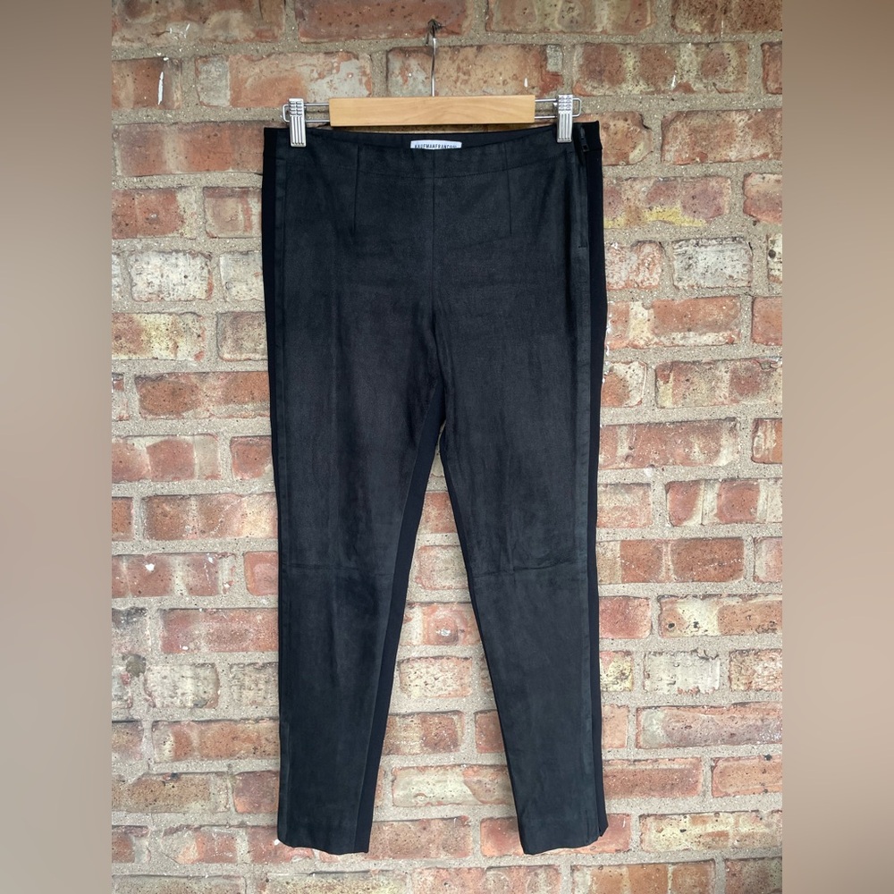 Kaufman Franco Lambskin Slim Trousers🖤